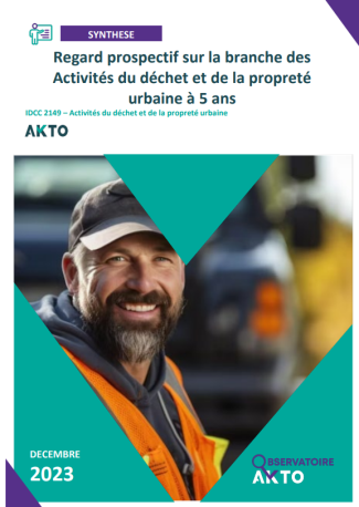 regard prospectif sur la branche des Activités du déchet et de la propreté urbaine