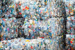 matière première recyclée
