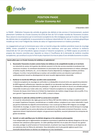 circular economy act